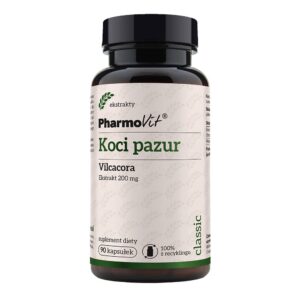 Suplement Koci pazur Vilcacora 200 mg 90 kaps PharmoVit Classic
