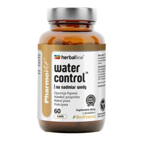 Suplement Water Control™ na nadmiar wody 60 kaps PharmoVit Herballine™