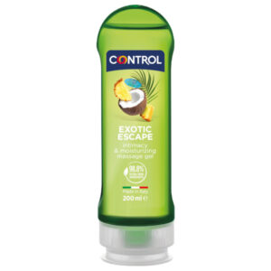 Żel nawilżający do masażu Exotic Escape 200ml Control