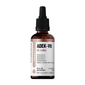 Suplement ADEK-Vit Oil Active 30 ml PharmoVit Clean Label
