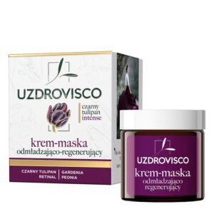 Krem-maska odmładzająco-regenerujący Uzdrovisco Czarny Tulipan Intense