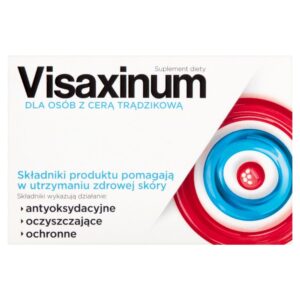 Suplement diety dla osób z cerą trądzikową Visaxinum