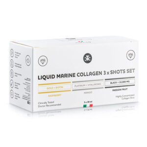 Płynny Kolagen Morski MIX smaków The Collagen Company Marine Collagen Shots