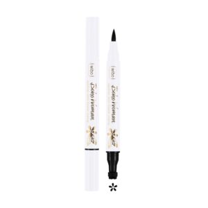 Boho Woman Eyeliner with Stamp czarny eyeliner ze stampem Kwiatek 1.2g Wibo