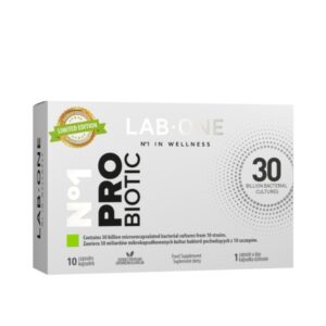 Suplement diety wspomagający mikroflore bakteryjną jelit 10 kaps. Lab One