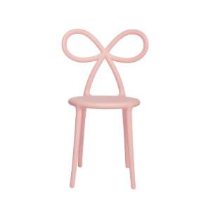 Krzesło Ribbon różowy mat