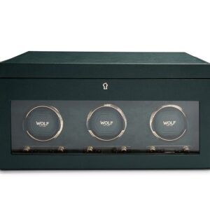 Rotomat WOLF British Racing Triple Watch Winder