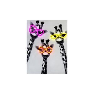 Obraz LED "Giraffe"