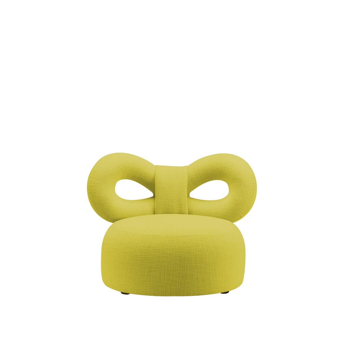 Fotel RIBBON materiał Dedar soufre