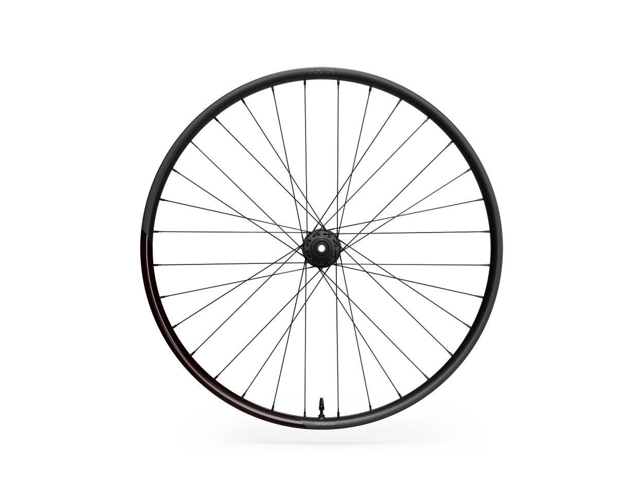 Koła Karbonowe MTB Enduro/Trail OQUO MC32LTD - Wine Red Carbon View Gloss - Tylne - Shimano MS