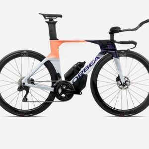 Rower Triathlonowy Orbea Ordu M30iLTD 2025 - M/L - Srebrno-pomarańczowy