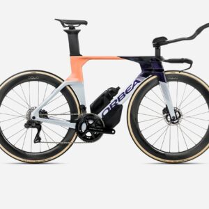 Rower Triathlonowy Orbea Ordu M10iLTD 2025 - XS - Srebrno-pomarańczowy