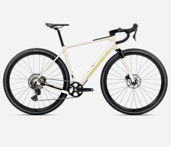 Rower Gravel Orbea Terra M30TEAM 1x 2025 - XXL - Biało-limonkowy