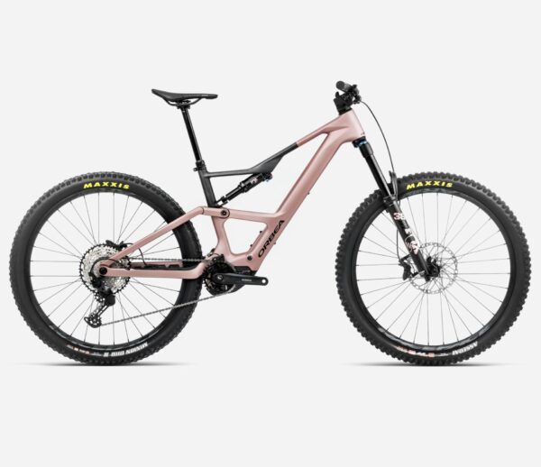 Rower elektryczny MTB Trailowy Orbea Rise LT M20 2025 630Wh - XL - Różowy