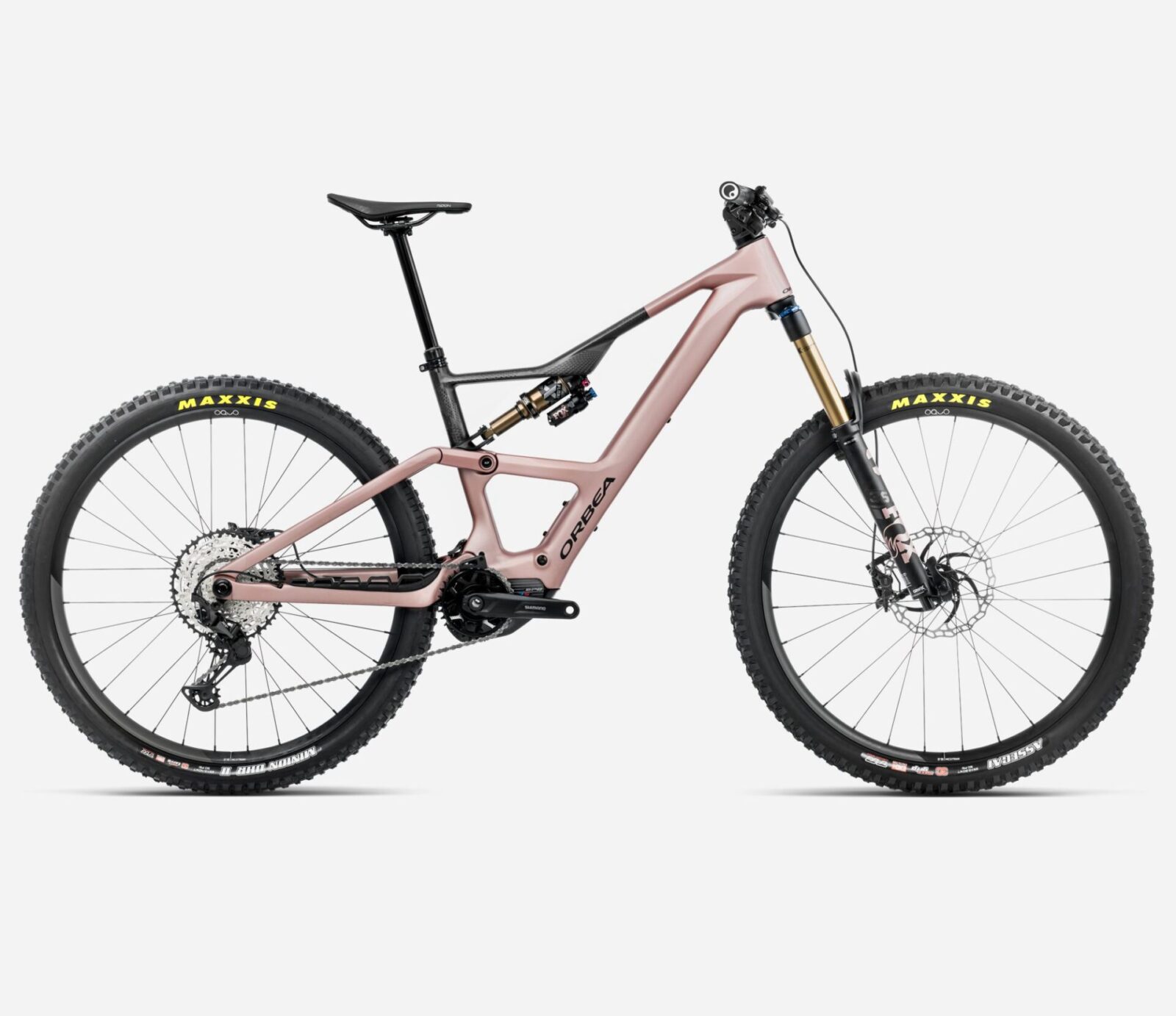 Rower Elektryczny Trailowy Orbea Rise LT M10 420 Wh 2025 - Różowy - S