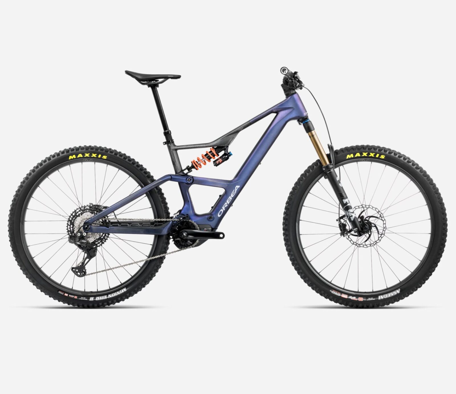 Rower Elektryczny Trailowy Orbea Rise LT M-Team 420 Wh 2025 - Fioletowy - S