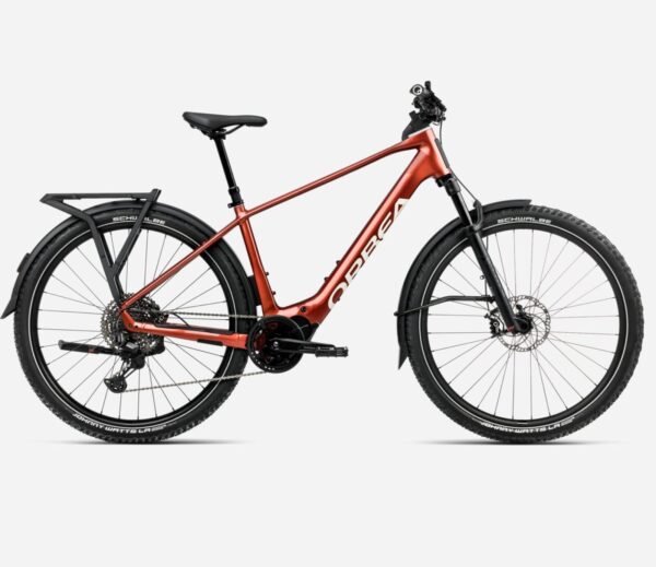 Rower Elektryczny Trekkingowy Orbea KEMEN ADV 10 2025 - Czerwony - XL