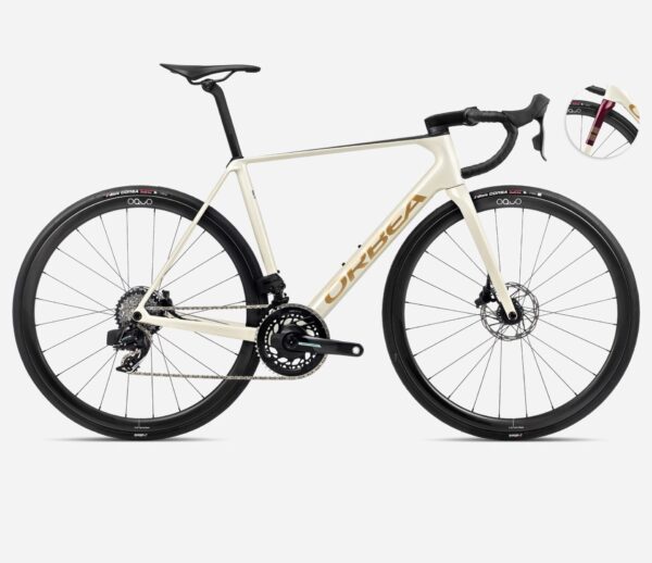 Rower Szosowy Orbea Orca M21eTEAM PWR 2024 - Biało-czerwony - 53