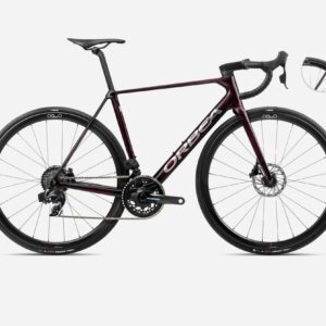 Rower Szosowy Orbea Orca M21eTEAM PWR 2025 - Carbon- czerwony - 53