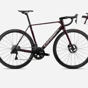 Rower Szosowy Orbea Orca M10iLTD PWR 2024 - Carbon- czerwony - 55