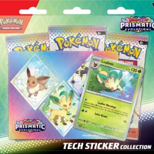 Karty Pokemon TCG Prismatic Evolutions Tech Sticker Leafeon