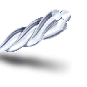 3-STRAND TWIST STAINLESSSTEEL 16/22 LOWER